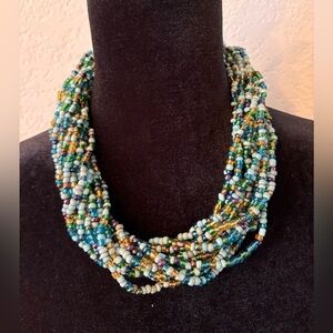 Multicolor Beaded Necklace #433